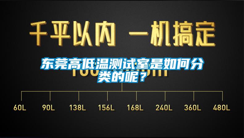 東莞高低溫測試室是如何分類的呢？