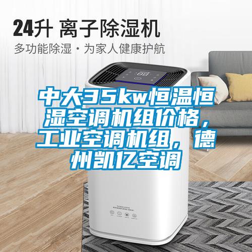 中大35kw恒溫恒濕空調(diào)機組價格，工業(yè)空調(diào)機組，德州凱億空調(diào)