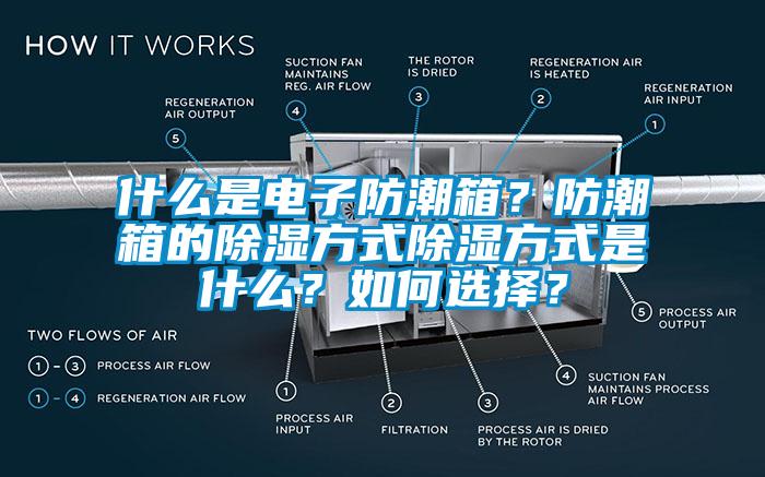 什么是電子防潮箱？防潮箱的除濕方式除濕方式是什么？如何選擇？