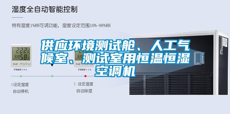 供應(yīng)環(huán)境測試艙、人工氣候室、測試室用恒溫恒濕空調(diào)機