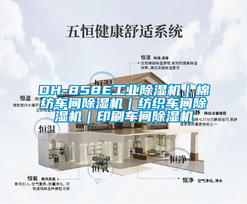 DH-858E工業(yè)除濕機(jī)｜棉紡車(chē)間除濕機(jī)｜紡織車(chē)間除濕機(jī)｜印刷車(chē)間除濕機(jī)