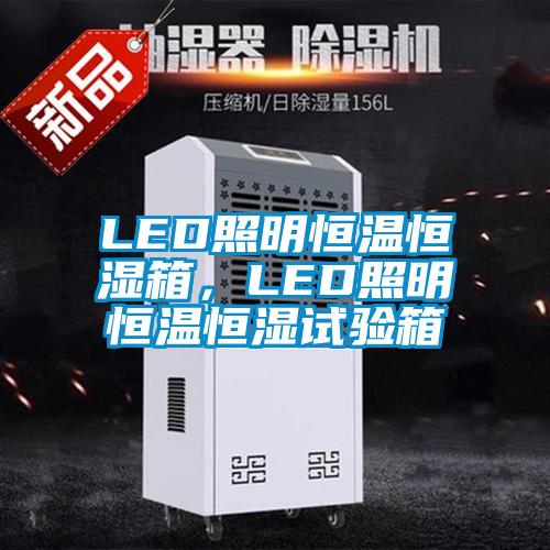 LED照明恒溫恒濕箱，LED照明恒溫恒濕試驗箱