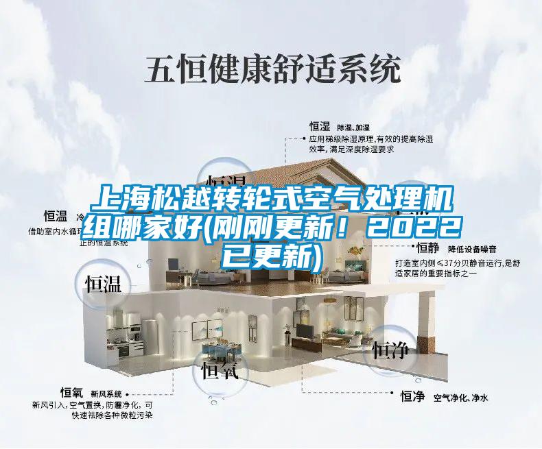 上海松越轉(zhuǎn)輪式空氣處理機(jī)組哪家好(剛剛更新！2022已更新)