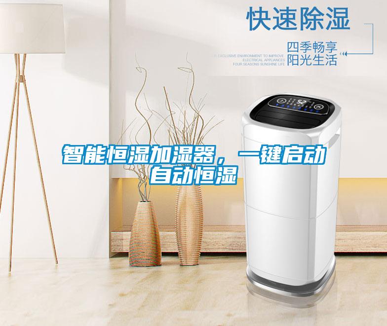智能恒濕加濕器，一鍵啟動(dòng)自動(dòng)恒濕