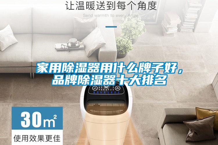 家用除濕器用什么牌子好，品牌除濕器十大排名