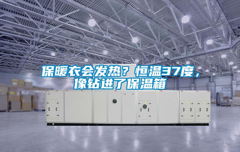 保暖衣會發(fā)熱？恒溫37度，像鉆進了保溫箱