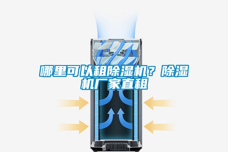 哪里可以租除濕機(jī)？除濕機(jī)廠家直租