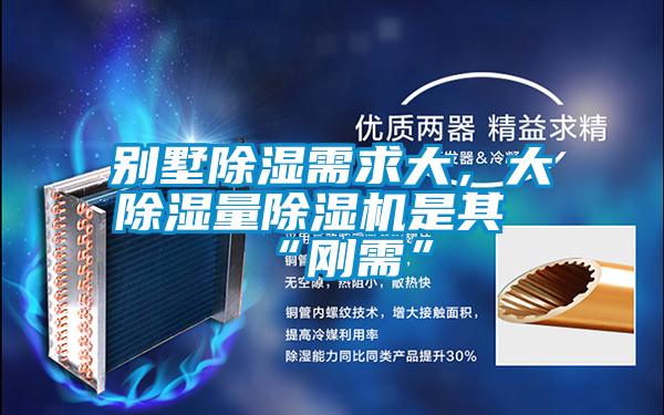 別墅除濕需求大，大除濕量除濕機(jī)是其“剛需”