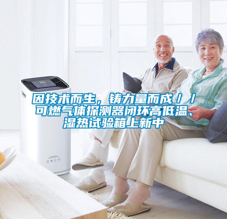 因技術而生，鑄力量而成／／可燃氣體探測器閉環(huán)高低溫、濕熱試驗箱上新中