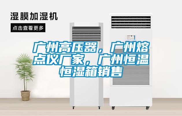 廣州高壓器，廣州熔點(diǎn)儀廠家，廣州恒溫恒濕箱銷售