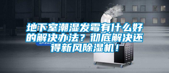 地下室潮濕發(fā)霉有什么好的解決辦法？徹底解決還得新風(fēng)除濕機！