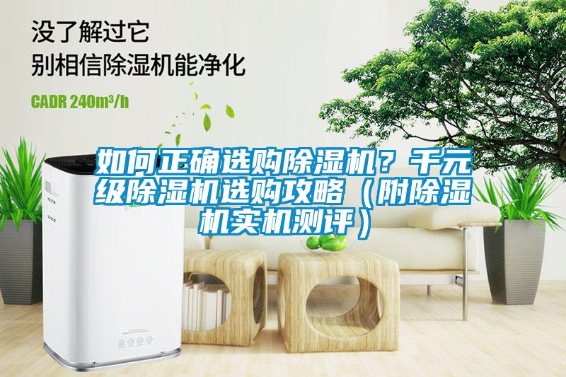 如何正確選購除濕機？千元級除濕機選購攻略（附除濕機實機測評）