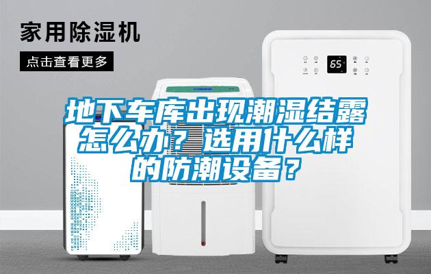 地下車庫出現(xiàn)潮濕結(jié)露怎么辦？選用什么樣的防潮設備？