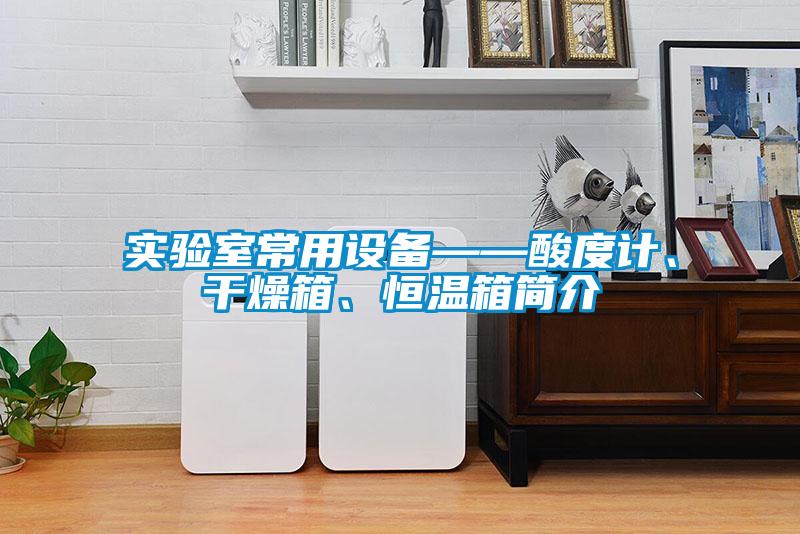 實驗室常用設(shè)備——酸度計、干燥箱、恒溫箱簡介