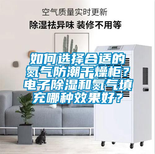 如何選擇合適的氮?dú)夥莱备稍锕瘢侩娮映凉窈偷獨(dú)馓畛淠姆N效果好？