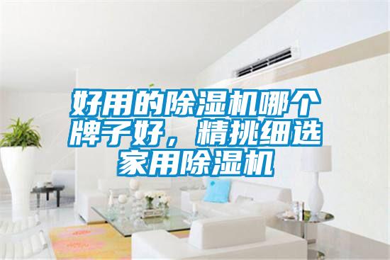 好用的除濕機(jī)哪個牌子好，精挑細(xì)選家用除濕機(jī)