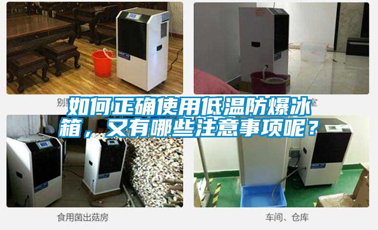 如何正確使用低溫防爆冰箱，又有哪些注意事項(xiàng)呢？