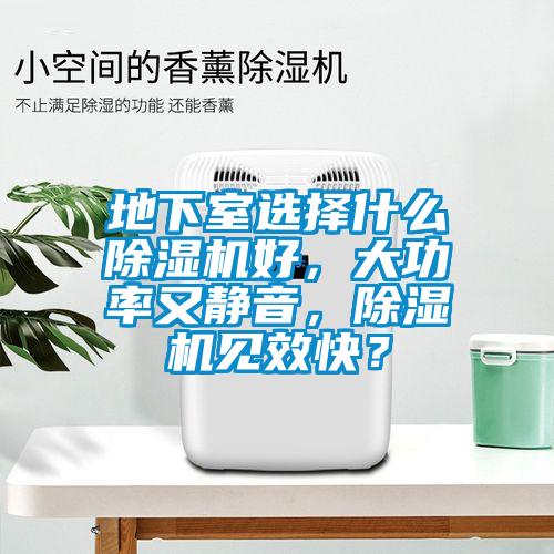 地下室選擇什么除濕機好，大功率又靜音，除濕機見效快？