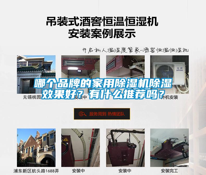 哪個品牌的家用除濕機(jī)除濕效果好？有什么推薦嗎？