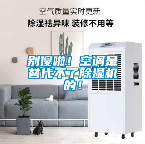 別傻啦！空調(diào)是替代不了除濕機的！