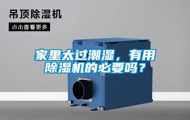 家里太過潮濕，有用除濕機的必要嗎？
