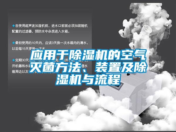 應(yīng)用于除濕機(jī)的空氣滅菌方法、裝置及除濕機(jī)與流程