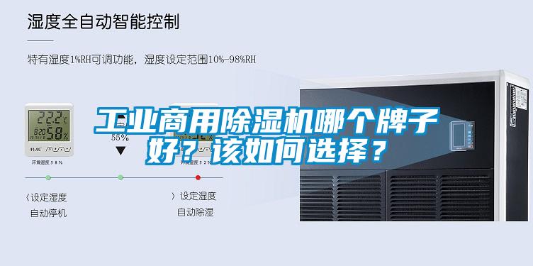 工業(yè)商用除濕機哪個牌子好？該如何選擇？
