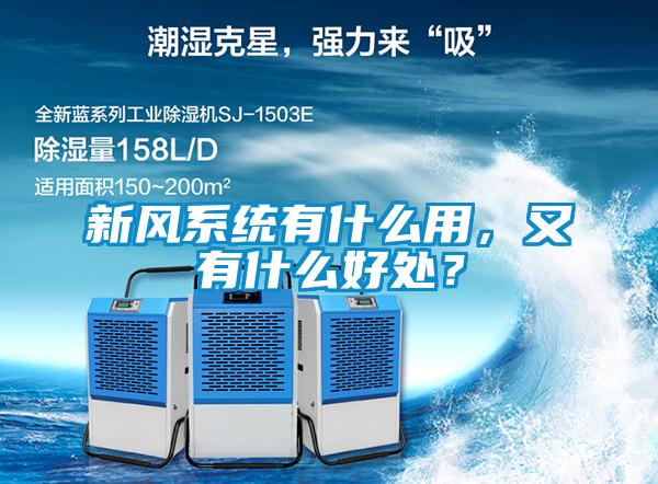 新風(fēng)系統(tǒng)有什么用，又有什么好處？