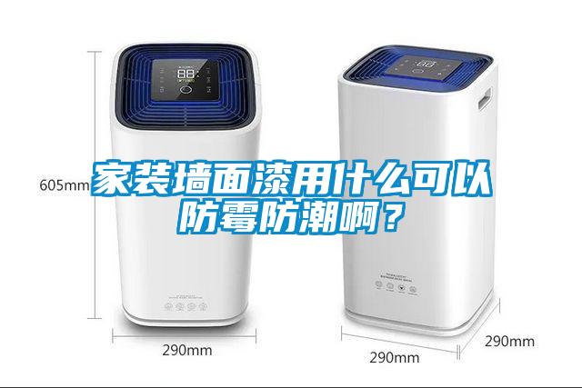 家裝墻面漆用什么可以防霉防潮??？