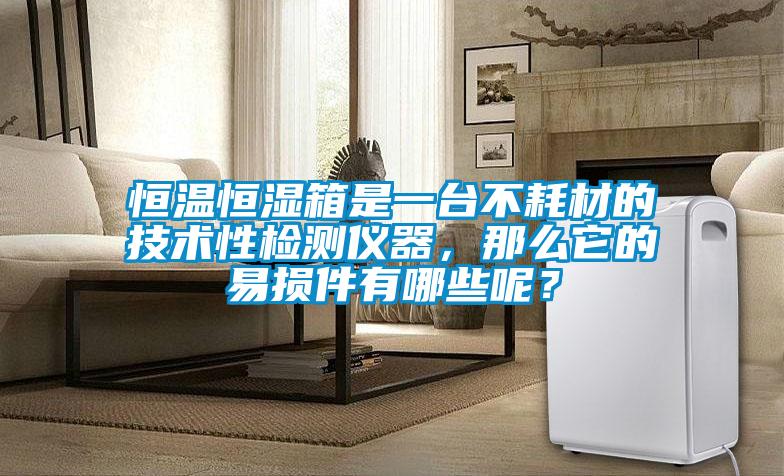恒溫恒濕箱是一臺不耗材的技術(shù)性檢測儀器，那么它的易損件有哪些呢？