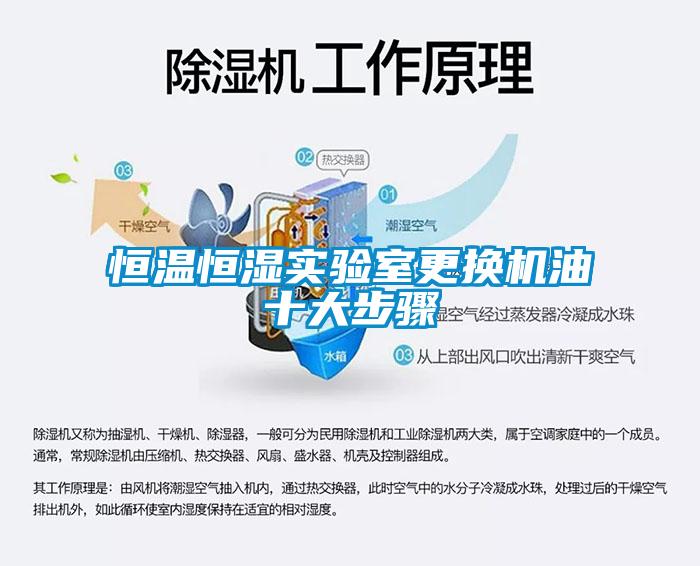 恒溫恒濕實驗室更換機(jī)油十大步驟