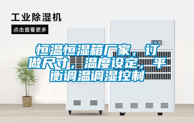 恒溫恒濕箱廠家，訂做尺寸，溫度設(shè)定，平衡調(diào)溫調(diào)濕控制