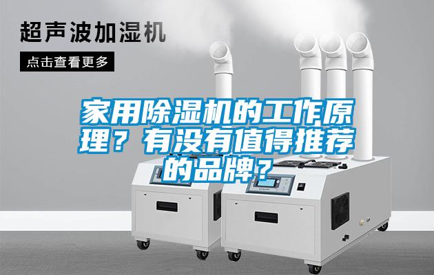 家用除濕機(jī)的工作原理？有沒(méi)有值得推薦的品牌？