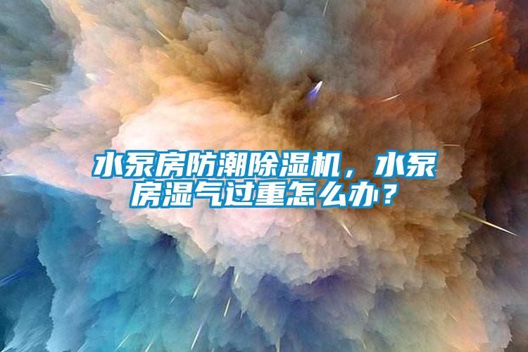 水泵房防潮除濕機(jī)，水泵房濕氣過(guò)重怎么辦？