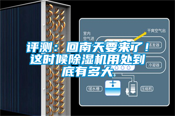 評測：回南天要來了！這時候除濕機用處到底有多大
