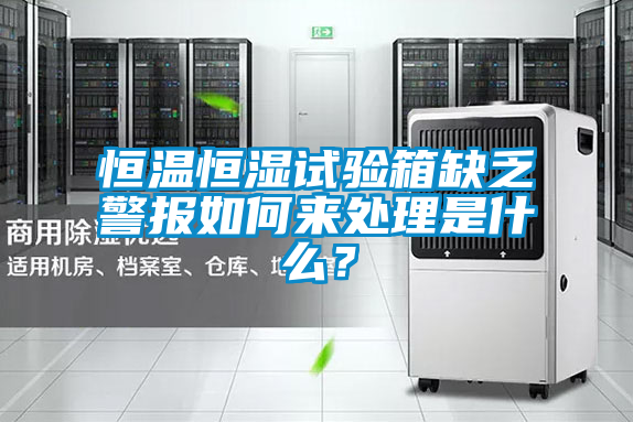 恒溫恒濕試驗(yàn)箱缺乏警報(bào)如何來處理是什么？