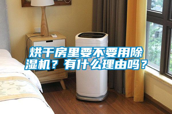烘干房里要不要用除濕機？有什么理由嗎？