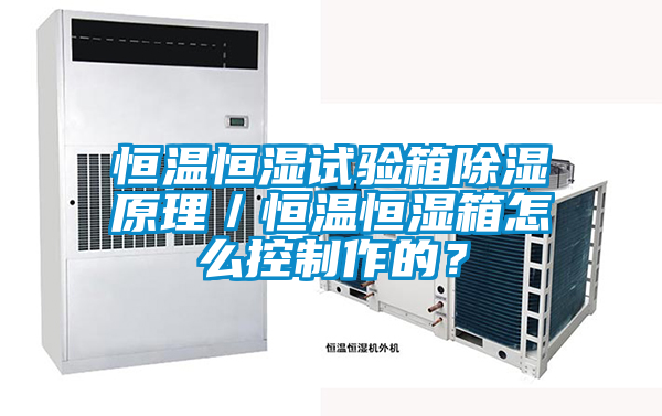 恒溫恒濕試驗(yàn)箱除濕原理／恒溫恒濕箱怎么控制作的？