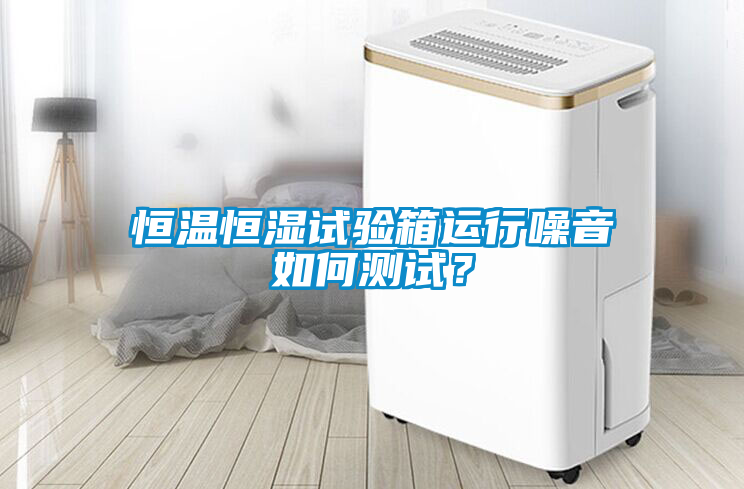 恒溫恒濕試驗(yàn)箱運(yùn)行噪音如何測試？