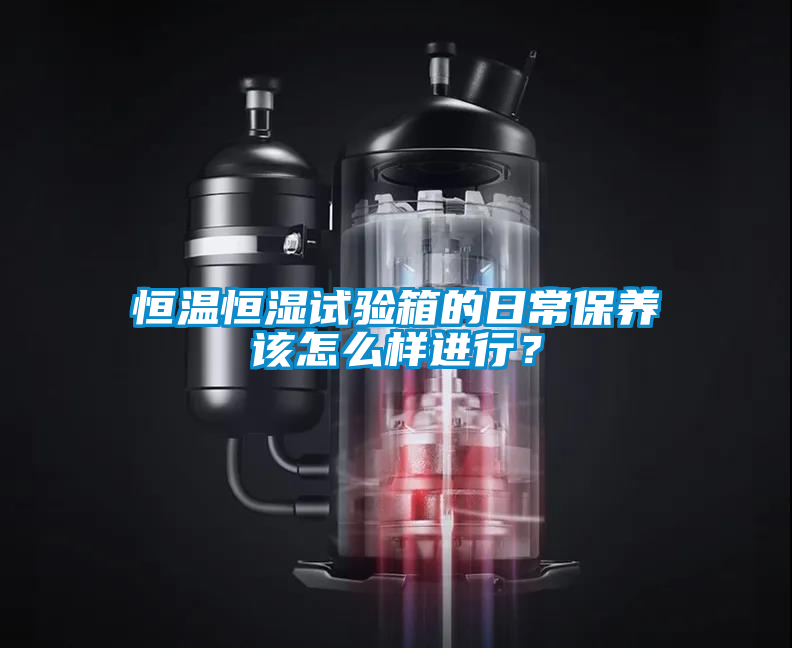 恒溫恒濕試驗(yàn)箱的日常保養(yǎng)該怎么樣進(jìn)行？
