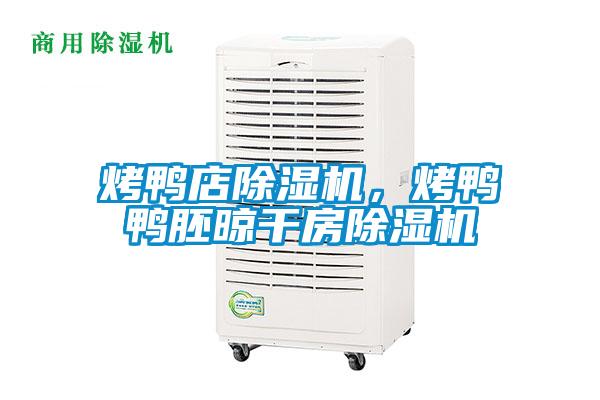 烤鴨店除濕機，烤鴨鴨胚晾干房除濕機