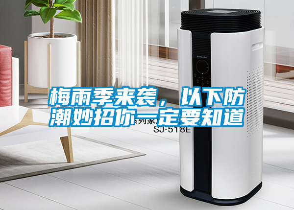 梅雨季來(lái)襲，以下防潮妙招你一定要知道