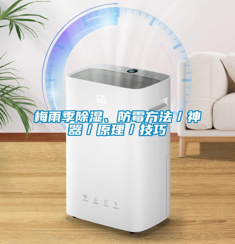 梅雨季除濕、防霉方法／神器／原理／技巧