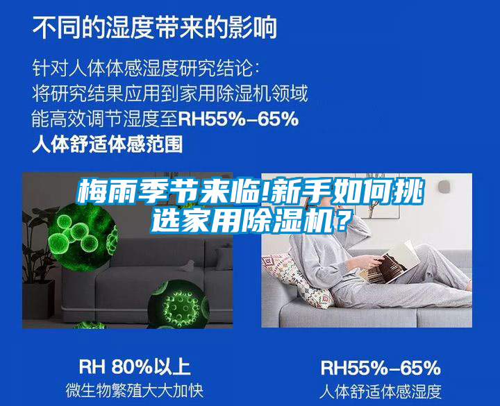 梅雨季節(jié)來臨!新手如何挑選家用除濕機？