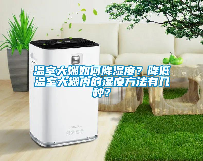 溫室大棚如何降濕度？降低溫室大棚內(nèi)的濕度方法有幾種？