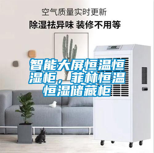 智能大屏恒溫恒濕柜，菲林恒溫恒濕儲藏柜