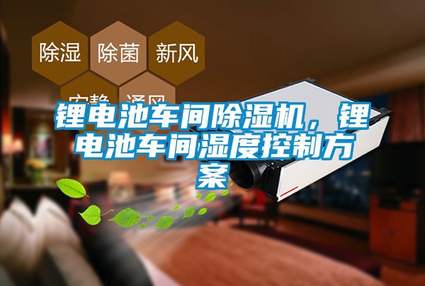 鋰電池車間除濕機(jī)，鋰電池車間濕度控制方案