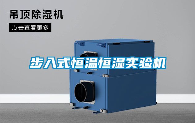 步入式恒溫恒濕實驗機(jī)
