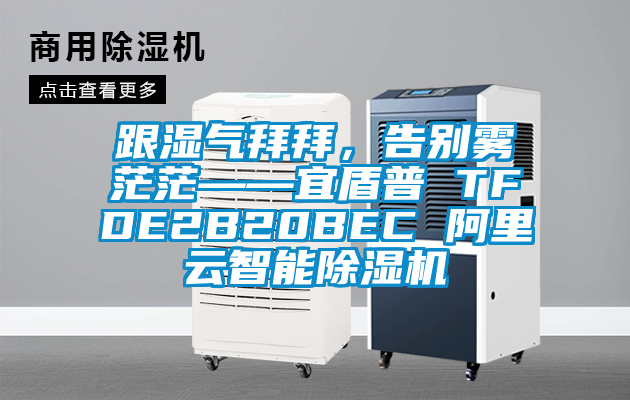 跟濕氣拜拜，告別霧茫?！硕芷?TFDE2B20BEC 阿里云智能除濕機(jī)