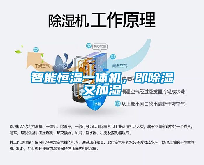 智能恒濕一體機(jī)，即除濕又加濕